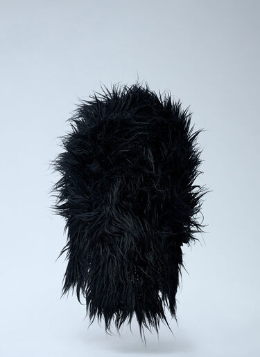 Issey Miyake Odd Beanie Hat Black ism0262009