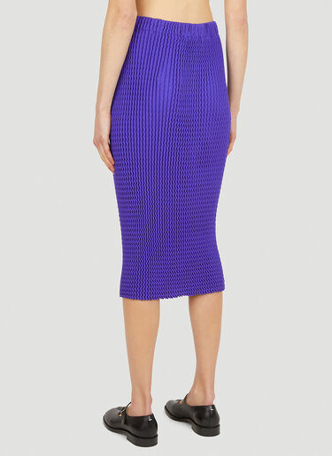 Issey Miyake Spongy 长裙 紫色 ism0251004
