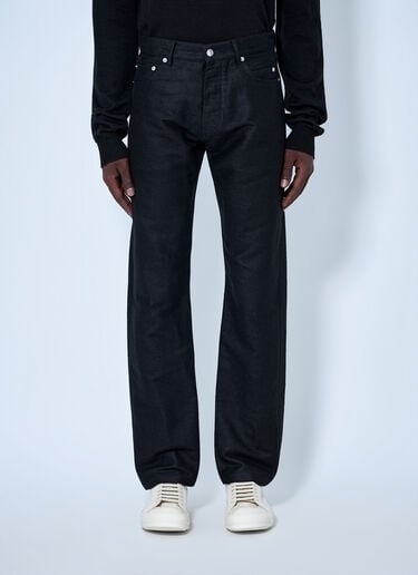 Rick Owens Straight-Leg Denim Trousers Black ric0165072