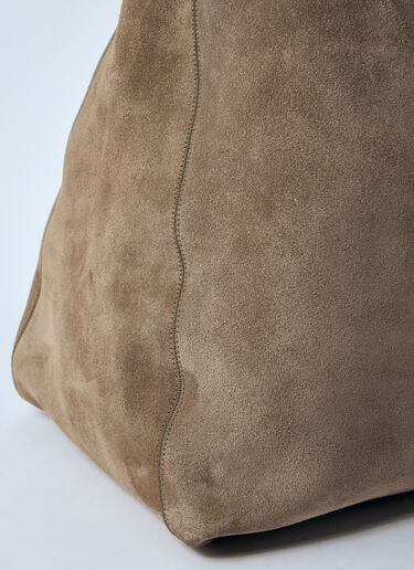 Lemaire Belted Tote Bag Khaki lem0260019