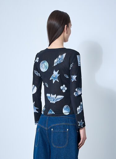 Chopova Lowena Workshop Mesh Top Black cho0360004