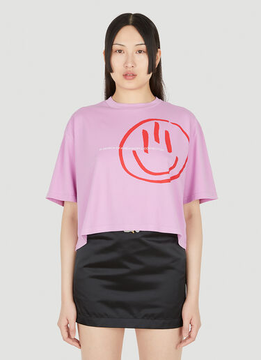 1017 ALYX 9SM Third Eye Cropped T-Shirt Pink aly0247007