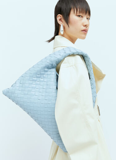 Bottega Veneta 스몰 홉 숄더백 블루 bov0256006