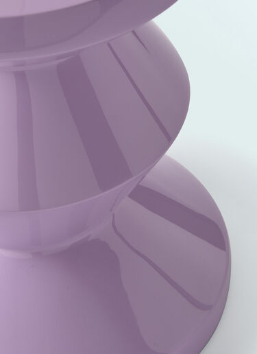 POLSPOTTEN Zig Zag Stool Purple wps0691445