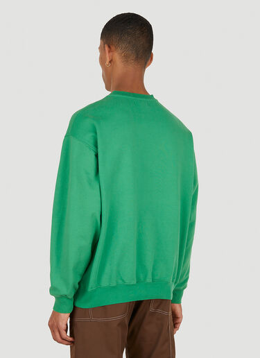 Rassvet Captek Flocked Knit Sweatshirt Green rsv0148014