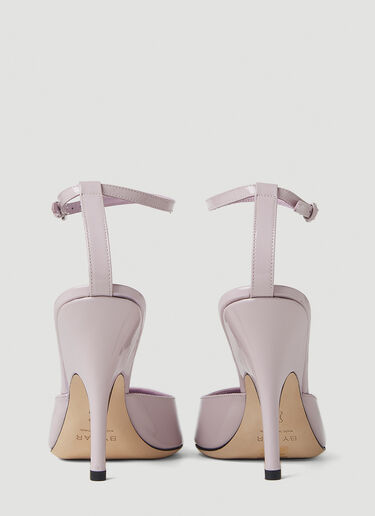 BY FAR Eliza Patent Heel Pumps Lilac byf0251029