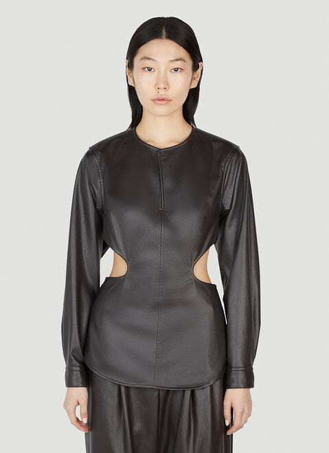 Issey Miyake フィギュアトップ ホワイト ism0254004