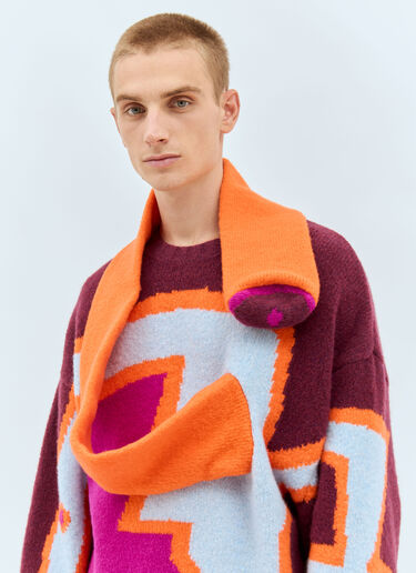 Walter Van Beirendonck Moon Eye Knit Sweater Multicolour wlt0158005