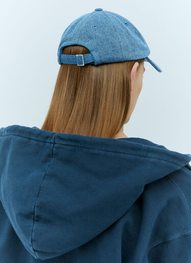 Jacquemus La Casquette デニムベースボールキャップ ブルー jac0356005