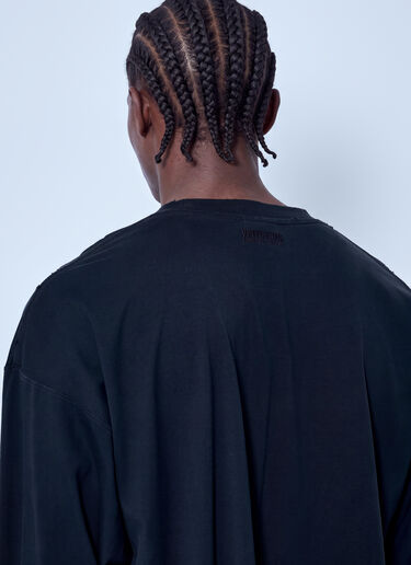 LN-CC® - VETEMENTS: Too Busy To Fuck Longsleeve - Black VETEMENTS Too Busy To Fuck Longsleeve Black vet0166007