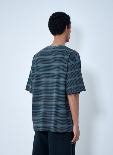 Carhartt WIP Striped Cotton Jersey T-Shirt Grey wip0163009
