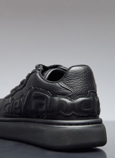 Alexander Wang Cloud Leather Sneakers Black awg0255050