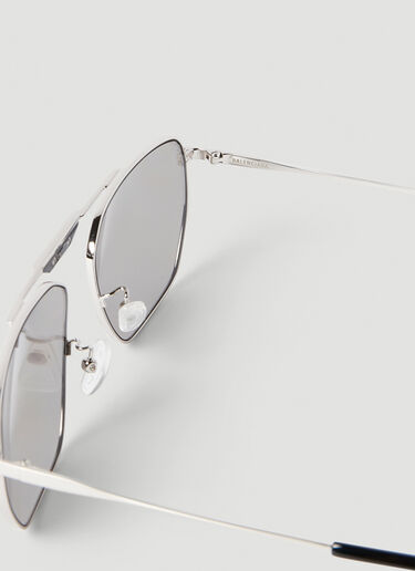 Tag 2.0 Navigator Sunglasses Balenciaga Tag 2.0 Navigator Sunglasses Silver bcs0353015