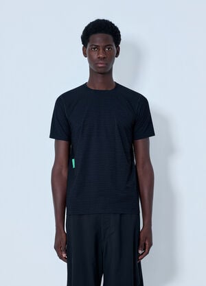 District Vision Textured Crewneck T-Shirt Black dtv0164002