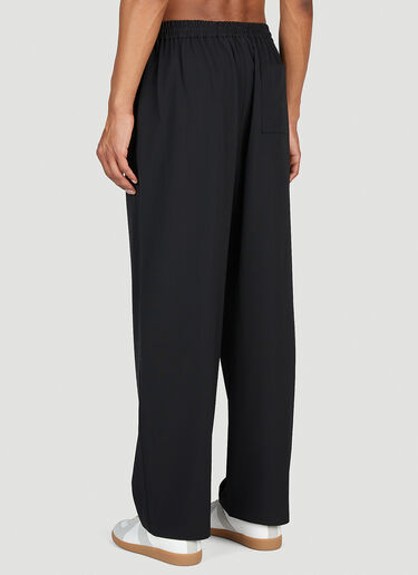 Acne Studios 宽松抽绳长裤 黑色 acn0153012