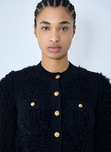 Chloé 短款修身开衫 黑色 chl0259013