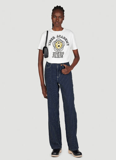 Tiger 学院风 T 恤 Kenzo Tiger 学院风 T 恤 白色 knz0253010