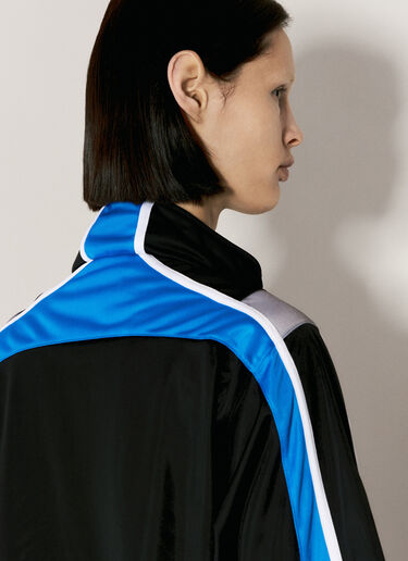 Martine Rose Shrunken Track Jacket Blue mtr0356001