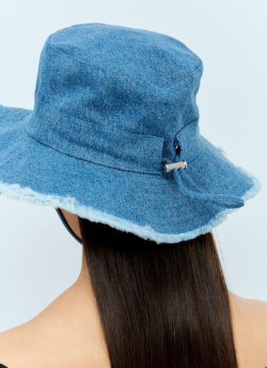 Jacquemus Le Bob Artichaut Bucket Hat Blue jac0356004