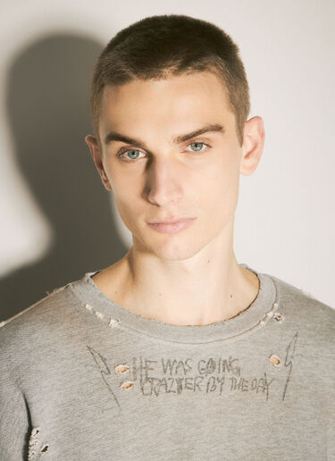 Paly Pumping Iron 圆领运动衫 灰色 pal0158002