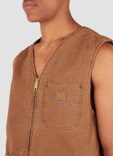 Carhartt WIP Arbor Gilet Jacket Brown wip0151010