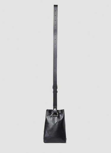 Jil Sander 水桶斜挎包 黑色 jil0151028