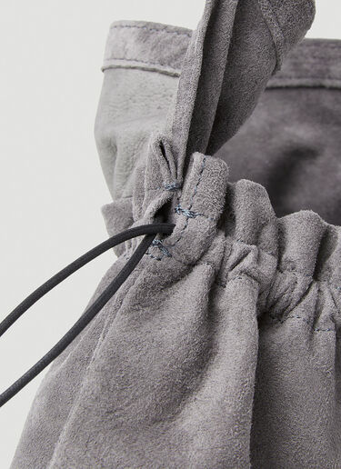 Hender Scheme Small Drawstring Crossbody Bag Grey hes0152014
