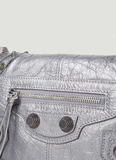 Balenciaga Le Cagole 斜挎包 银色 bal0151058