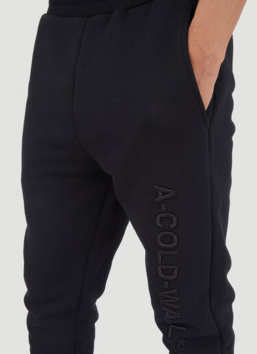 A-COLD-WALL* 徽标运动裤 黑色 acw0145006