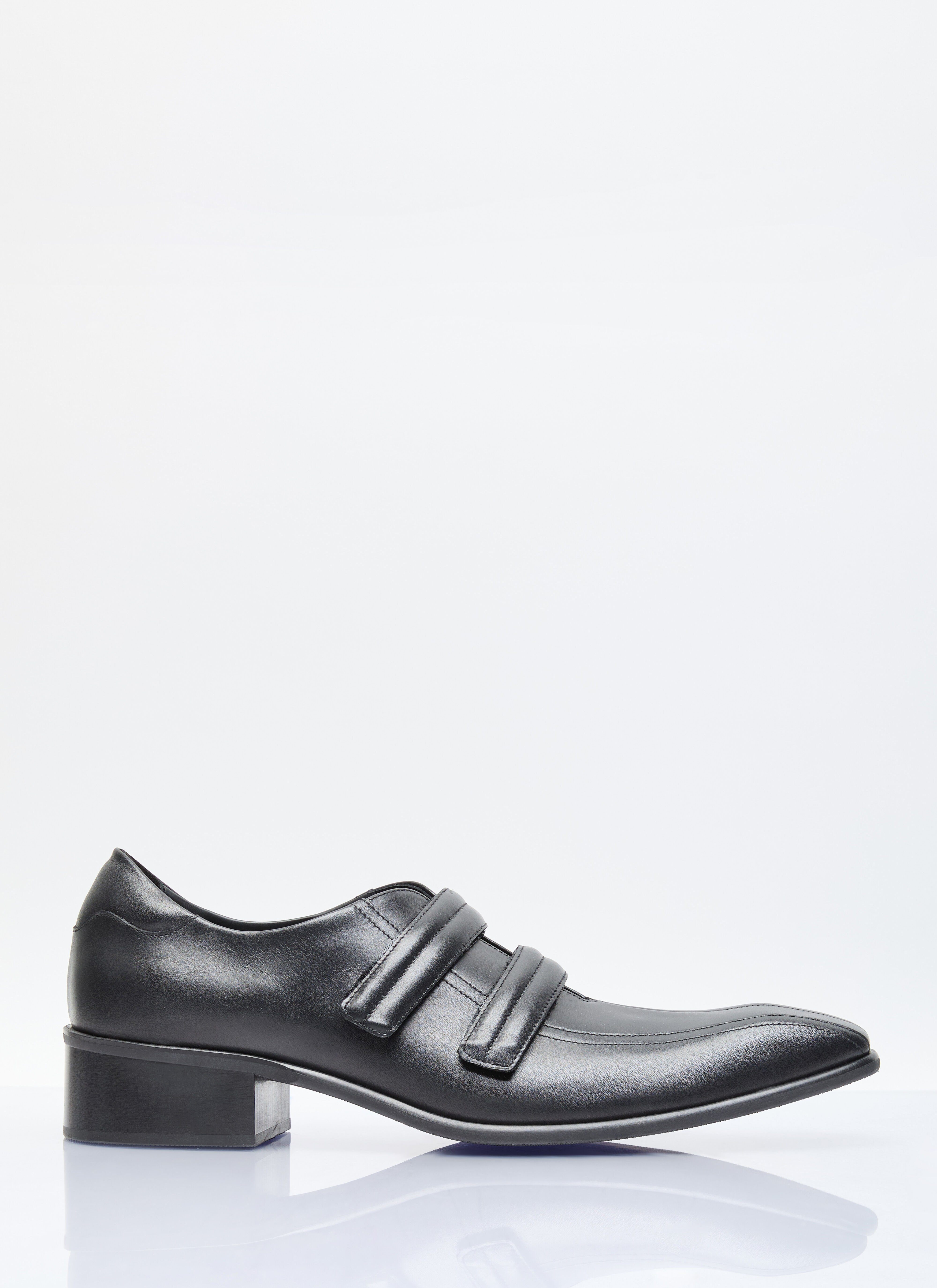 Martine Rose ブラックレザー ドレスシューズ EU42 Martine Rose Men's' Exaggerated Toe Leather Shoes in Black | LN-CC®