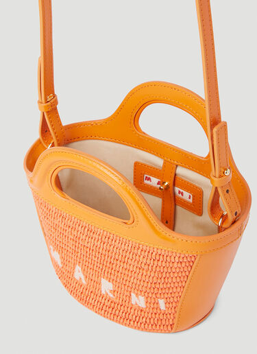 Marni Tropicalia Micro Bucket Shoulder Bag Orange mni0252025
