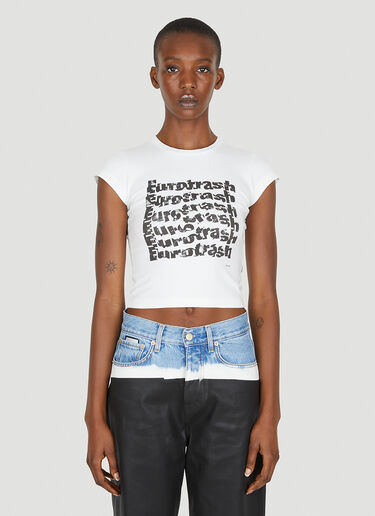 Eytys Zion Eurotrash T-Shirt White eyt0352008