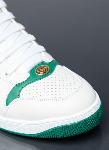 Gucci Interlocking G Leather Sneakers White guc0155097