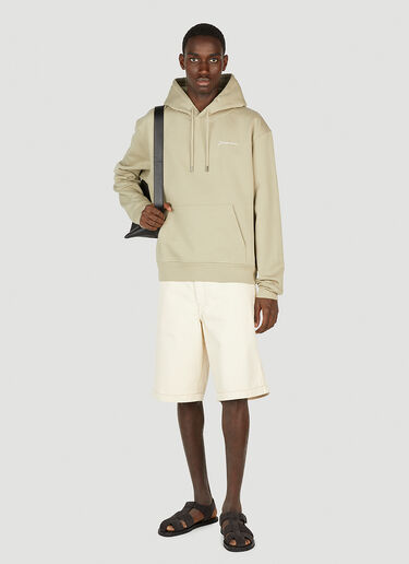 Jacquemus Le Brode Hooded Sweatshirt Khaki jac0151011
