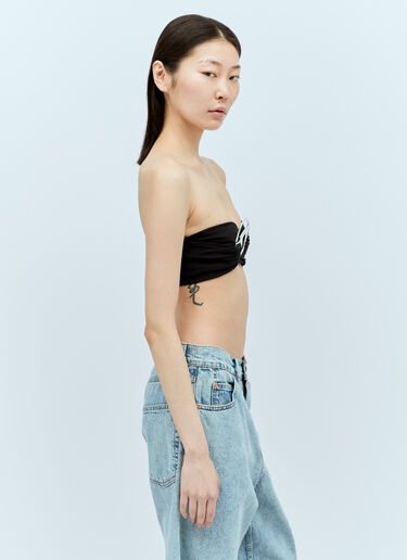 Diesel T-벤다 탑 블랙 dsl0254028