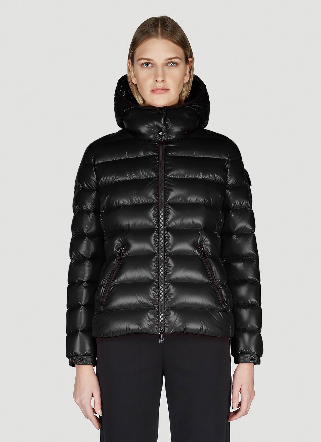 Moncler bady hotsell jacket black