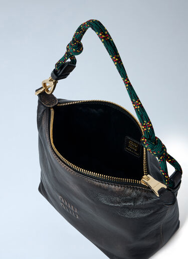 Logo Motif Pouch Shoulder Bag Miu Miu Logo Motif Pouch Shoulder Bag Brown miu0263042