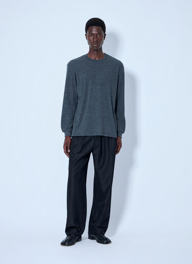 LN-CC® - ssstein: Oversized Long Sleeve T-Shirt - Grey ssstein Oversized Long Sleeve T-Shirt Grey sss0164011