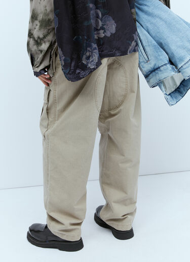 Logo Embroidery Cargo Pants Acne Studios Logo Embroidery Cargo Pants Beige acn0154016