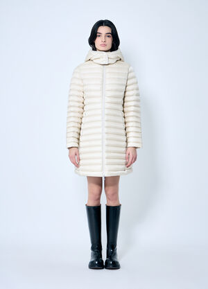 Moncler Igelong Hooded Down Jacket White mon0259017