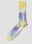 Stain Shade x Decka Socks Tie Dye Socks Yellow ssd0351008