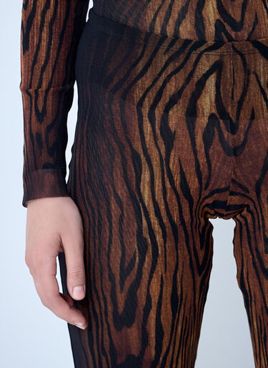 Wood Mesh Pants Jean Paul Gaultier Wood Mesh Pants Black jpg0261002