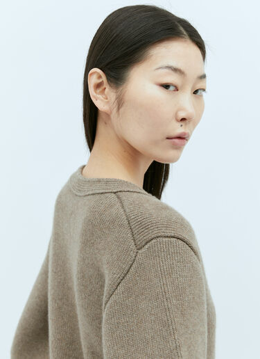 Khaite Scarlet Cashmere Cardigan Beige kha0255011