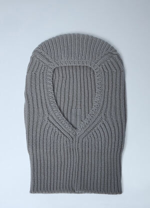 Rick Owens Sphinx 骷髅巴拉克拉法帽 白色 ric0161035