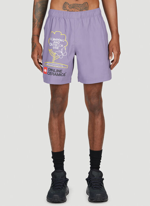 The North Face x Online Ceramics Graphic Shorts Navy tnf0152063