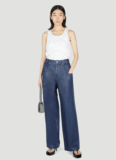 Alexander Wang Wide Leg Jeans Blue awg0252004