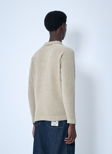C.P. Company 雪尼尔棉质 polo 衫  米色 pco0159002