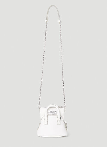 Maison Margiela 5AC Classic Baby Shoulder Bag White mla0251061