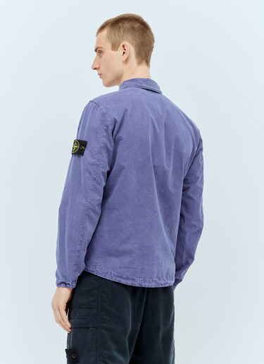 Stone Island Canvas Jacket Purple sto0156046