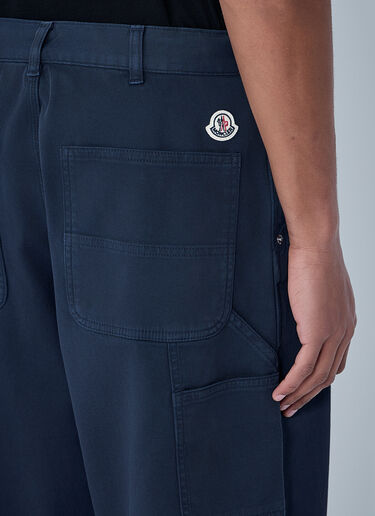 Moncler Relaxed-Fit Cargo Pants Navy mon0163026